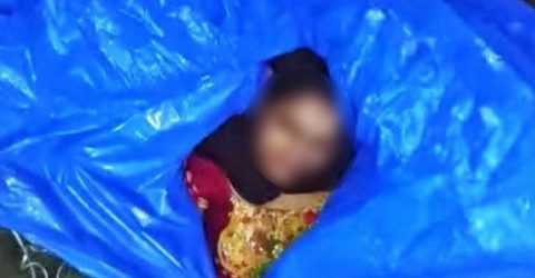 মহাসড়কের পাশে পলিথিনে মোড়ানো এসিডদগ্ধ নারী উদ্ধার