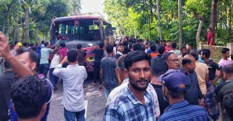 বৌভাত শেষে বাড়ি ফেরা হলো না হান্নান হাওলাদারের