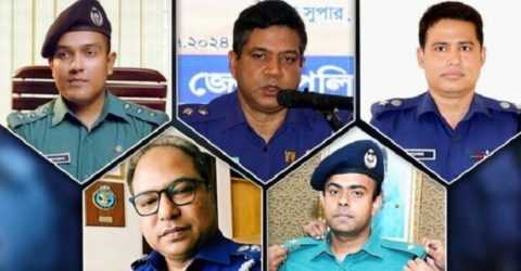 ১৩ পুলিশ কর্মকর্তা সাময়িক বরখাস্ত, কর্মস্থলে অনুপস্থিতির অভিযোগ