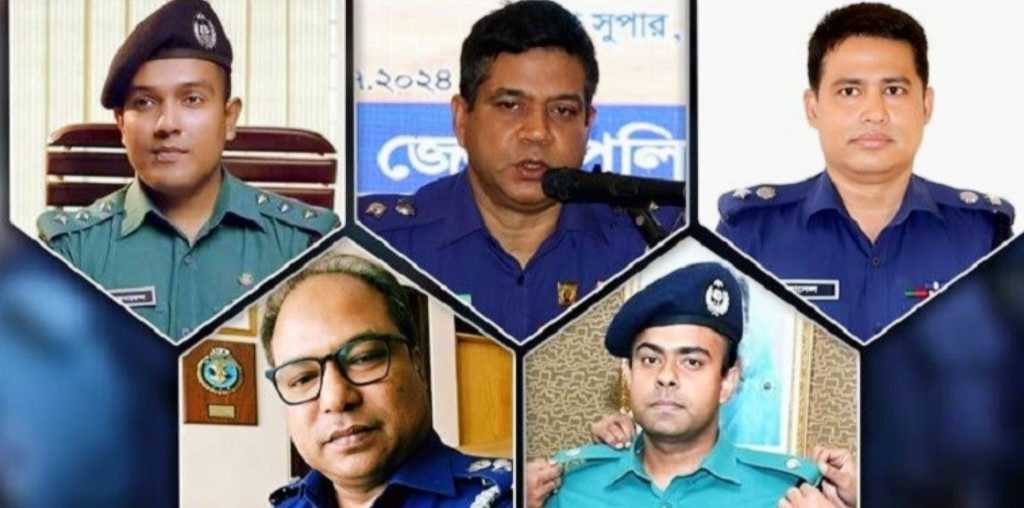 ১৩ পুলিশ কর্মকর্তা সাময়িক বরখাস্ত, কর্মস্থলে অনুপস্থিতির অভিযোগ