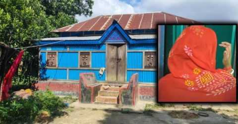 বাড়ি ছাড়লেন মুরাদনগরে নিপীড়নের শিকার সেই নারী
