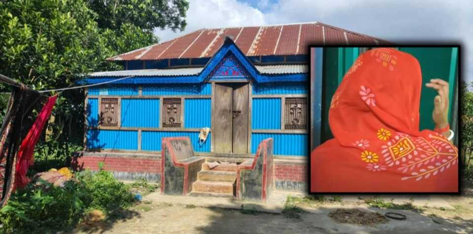 বাড়ি ছাড়লেন মুরাদনগরে নিপীড়নের শিকার সেই নারী