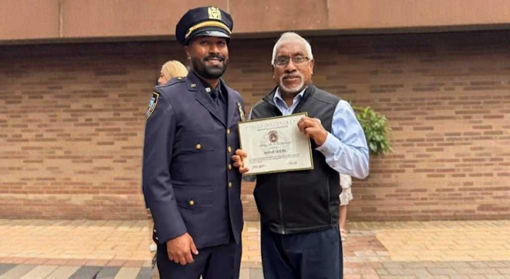 নিউইয়র্ক পুলিশের সার্জেন্ট হলেন বাংলাদেশের মারুফ
