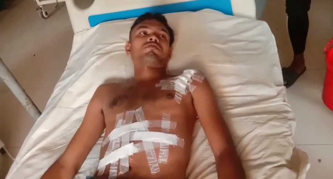 লোহাগড়ায় মাদক কিনতে নিষেধ করায় খুরের আঘাতে যুবক গুরুতর আহত