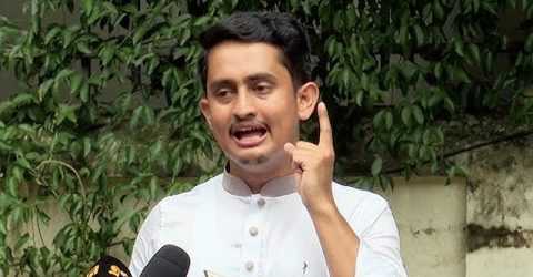 শাপলা প্রতীক বাতিল হলে ‘ধানের শীষও বাতিল করতে হবে  সারজিস আলমের প্রতিবাদ